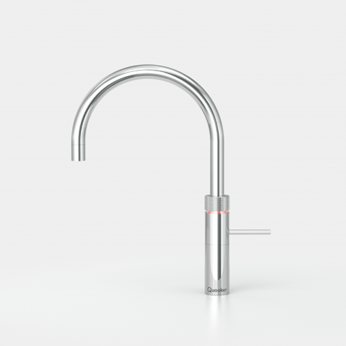 {LAGER} QUOOKER FUSION Round Chrom COMBI (+) B mit CUBE 2 *Der Wasserhahn, der alles kann! (22+FRCHRCUBE)