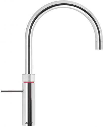 {LAGER} QUOOKER FUSION Round Chrom COMBI (+) B mit CUBE 2 *Der Wasserhahn, der alles kann! (22+FRCHRCUBE)