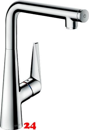 HANSGROHE Kchenarmatur Talis Select M51 Chrom Einhebelmischer 300 mit Festauslauf, 1jet (72820000)