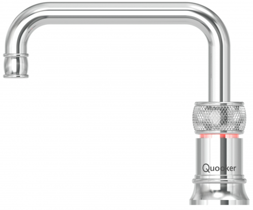 QUOOKER Classic Nordic Square Combi B 100C Armatur Solohahn Chrom Nostalgieoptik (22CNSCHR)