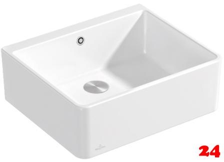 Villeroy & Boch Splstein / Splmodul Einzelbecken 60X-Classicline Keramiksple in Standard Farben