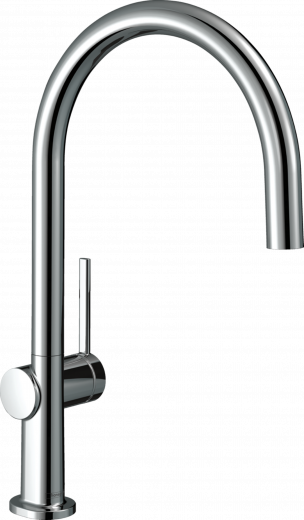 HANSGROHE Kchenarmatur Talis M54 Chrom Einhebelmischer 220 mit Festauslauf Schwenkbereich einstellbar, 1jet (72804000)