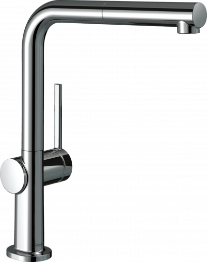 HANSGROHE Kchenarmatur Talis M54 Chrom Einhebelmischer 270 mit Ausziehauslauf, 1jet (72808000)