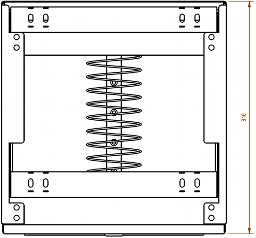 {Lager} DREILICH Sirius II Papierhandtuchspender 9120104 fr die verdeckte Untertischmontage mit Zylinderschloss (2002040013)