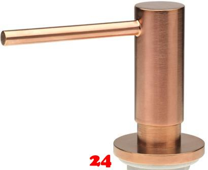 REGINOX Seifenspender Copper PVD Splmittelspender / Dispenser Kupferfarben (R34811)