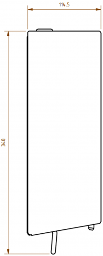 DREILICH Sirius II Seifenspender 190A fr antibakterielle Seifencreme robuste Ausfhrung fr die verdeckte Wandmontage mit flachem Zylinderschloss (2002140027)