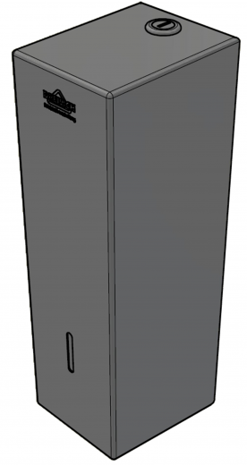 DREILICH Sirius II Schaumseifenspender 190NT NonTouch opto-elektronisch gesteuerte Sensorik fr die verdeckte Wandmontage mit flachem Zylinderschloss (2002140024)