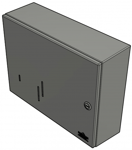 DREILICH Sirius II Papierhandtuch / Seifenspender Kombination 9120205NT NonTouch opto-elektronisch gesteuerte Sensorik fr Wandmontage (2002040091)