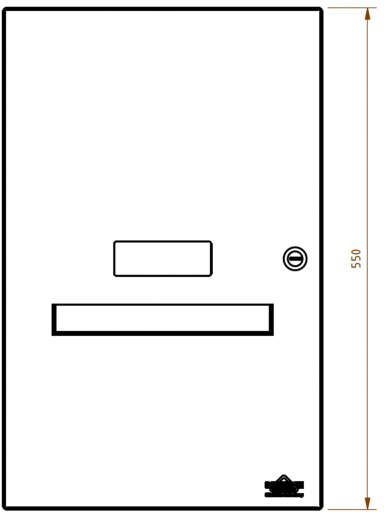 DREILICH Sirius II Papierhandtuchspender 9120401N NonTouch opto-elektronisch gesteuerte Sensorik mit Netzanschluss fr die Aufputz Wandmontage (2002040041)