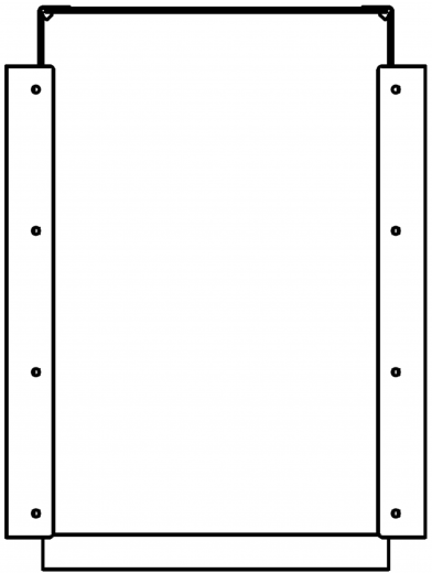 DREILICH Sirius II Abfallbehlter 9100400-2 ausfahrbar zur Untertischmontage ohne Einwurfhlse Fassungsvermgen ca. 80 Liter (2002080061)