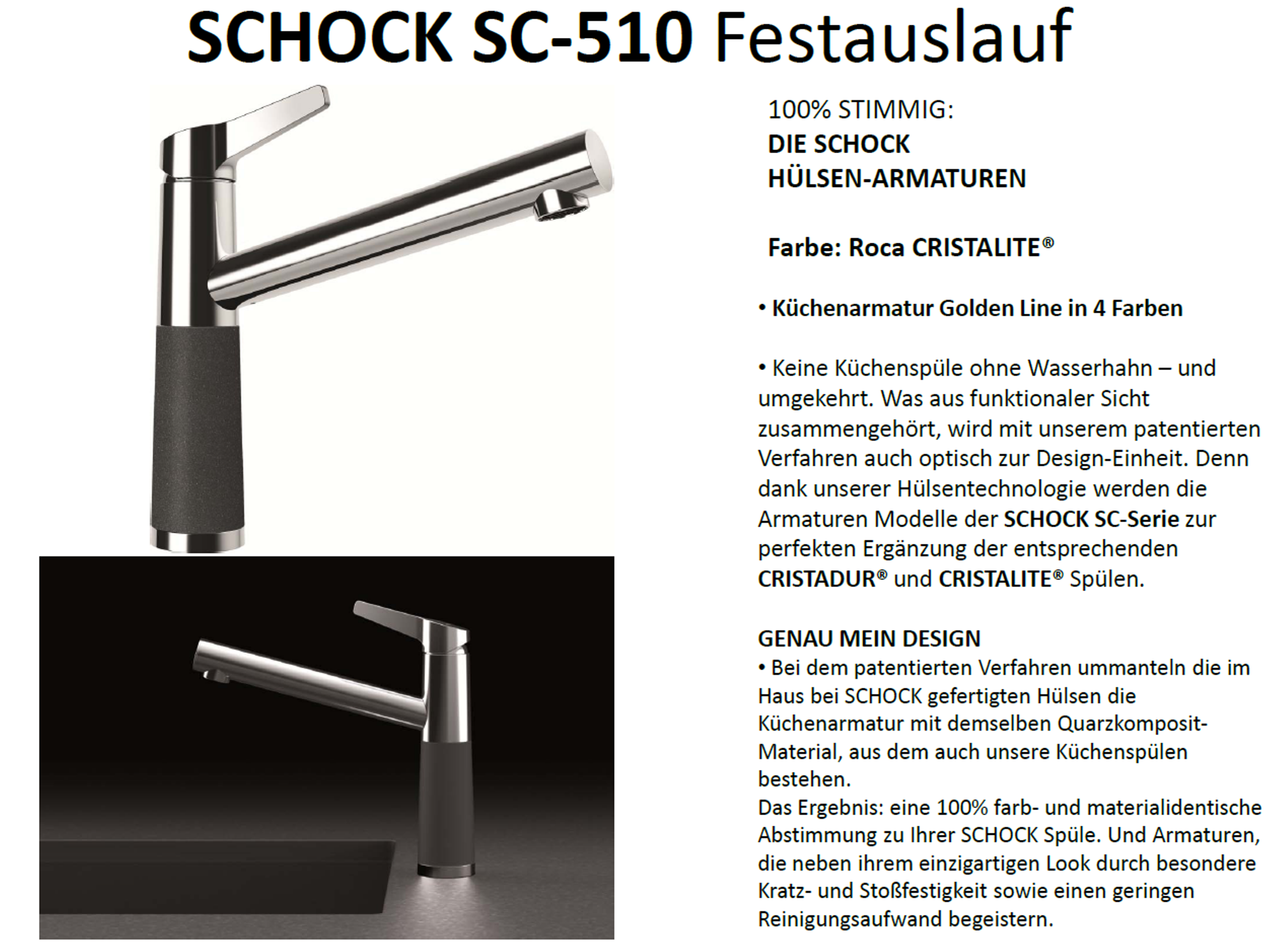 SCHOCK SC-510 Bicolor-CL günstig kaufen | Spülenshop24