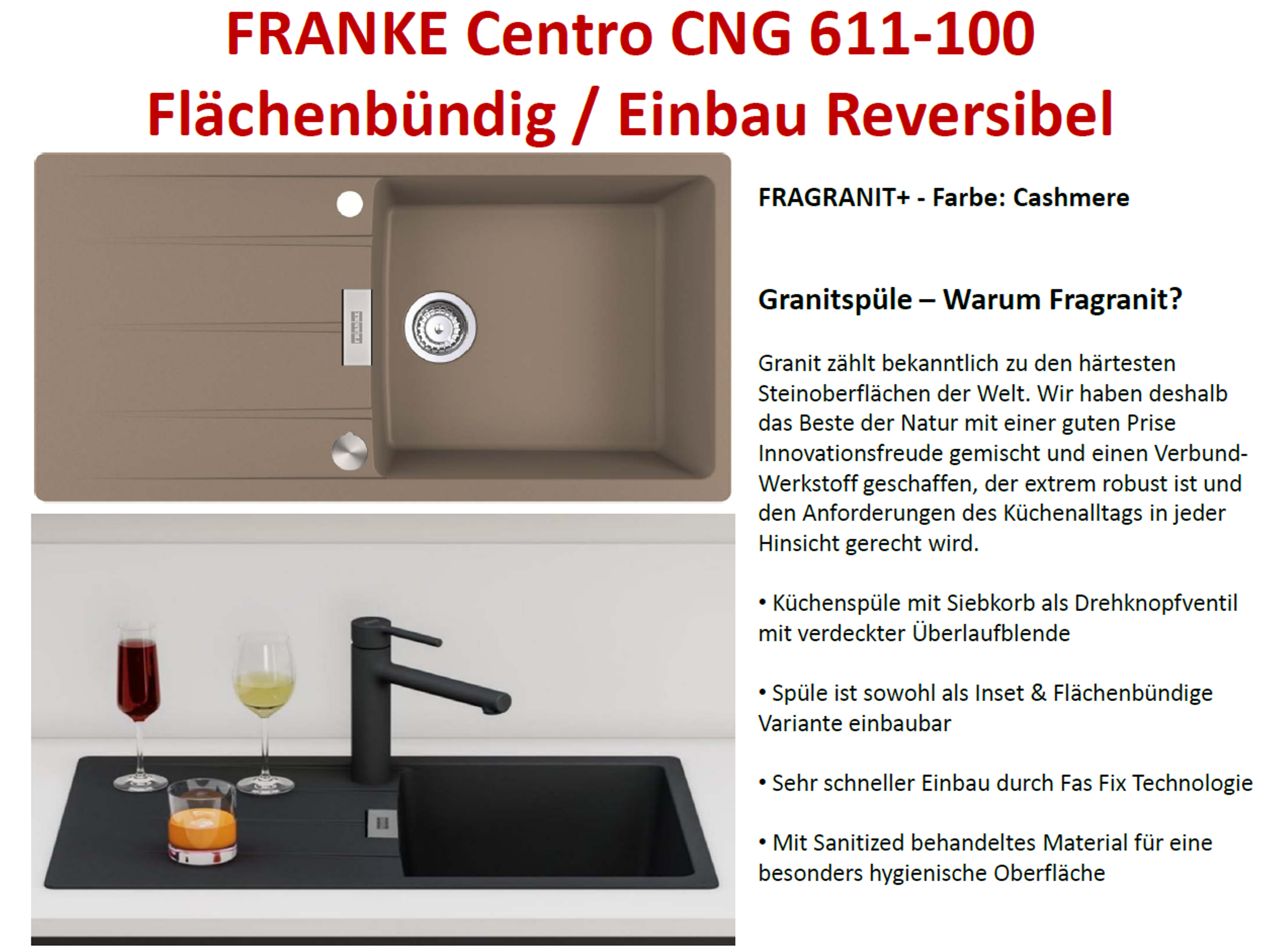 FRANKE CENTRO CNG 611-100 online kaufen