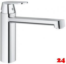 GROHE KITCHEN SELECTION Kchenarmatur VIA COSMO Einhebelmischer Chrom mit Festauslauf (30610000)