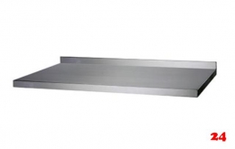 AfG Tischplatte mit Aufkantung 1000x600 TP106A verschweite Ausfhrung 3-seitig mit Tropfkante