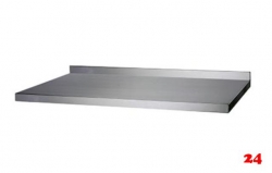 AfG Tischplatte mit Aufkantung 3900x600 TP396A verschweite Ausfhrung 3-seitig mit Tropfkante